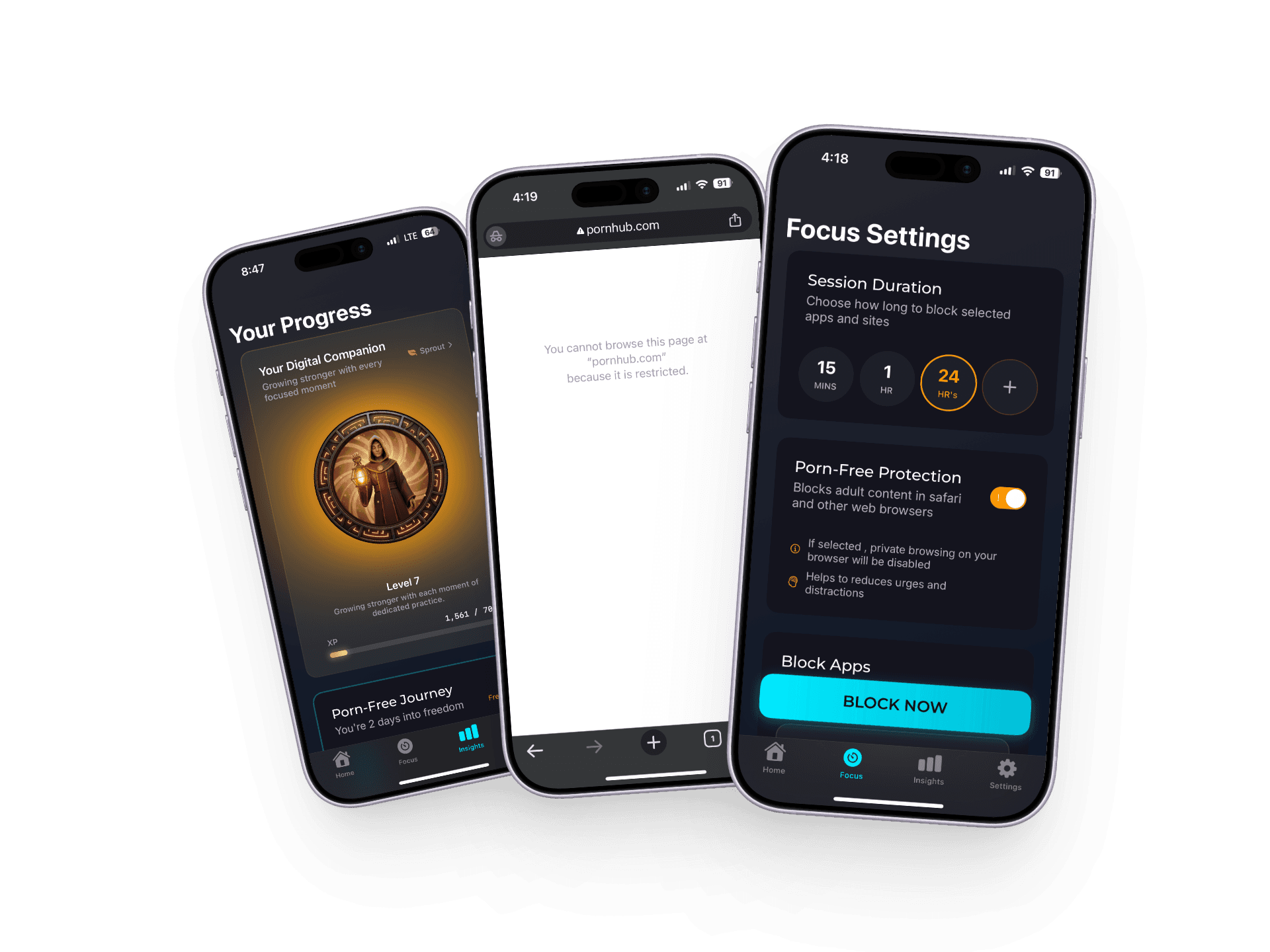 HAJR - porn blocker for iphone